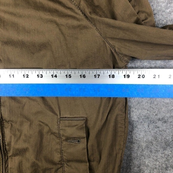 G Star Raw Astron Art Bomber Jacket Size Medium Womens Distressed Olive - Picture 3 of 9